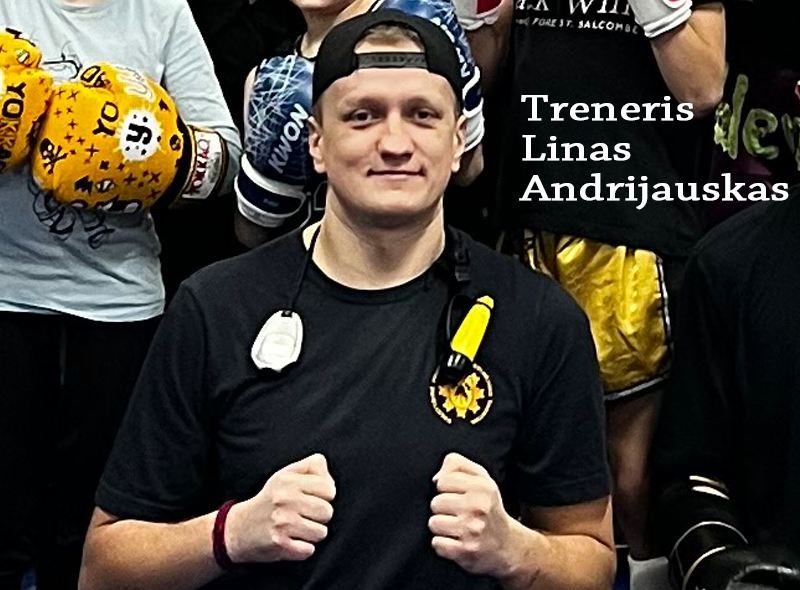 L.A. Team Muaythai treneris Linas Andrijauskas